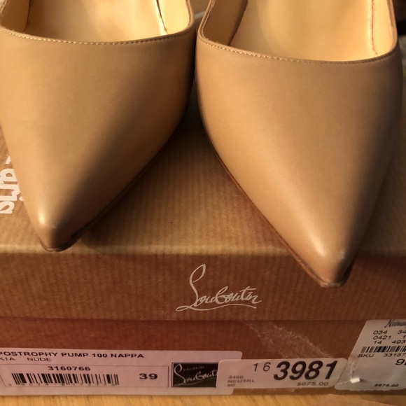 π SOLD Louboutin Apostrophy in Nappa leather. π - Picture 5 of 8